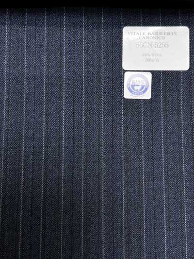 56CN5255 CANONICO RWS 21 PRUNELLE màu xanh hải quân kẻ sọc