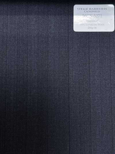 56CN5271 CANONICO PERENNIAL-CLASSICS sọc xanh đậm