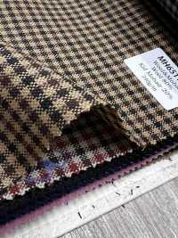 MH6511-CB Tiêu chuẩn  vải wool mohair nội địa Nhật Bản (kiểu tonic) màu nâu camel kẻ caro[Vải] Hosoi Shoji Co., Ltd. Hình ảnh bổ sung