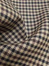 MH6511-CB Tiêu chuẩn  vải wool mohair nội địa Nhật Bản (kiểu tonic) màu nâu camel kẻ caro[Vải] Hosoi Shoji Co., Ltd. Hình ảnh bổ sung