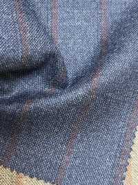 LP6606 Loro Piana Sọc xanh navy × đỏ[Vải] Hosoi Shoji Co., Ltd. Hình ảnh bổ sung