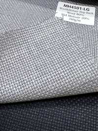 MH4501-LG Tiêu chuẩn vải hopsack mohair nội địa Nhật Bản màu xám nhạt[Vải] Hosoi Shoji Co., Ltd. Hình ảnh bổ sung