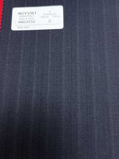 4MG4550 26AW MARUNOUCHI vải chéo xanh navy kẻ sọc