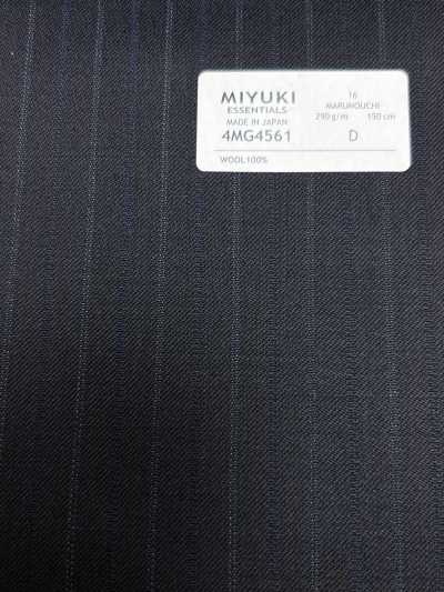 4MG4561 26AW MARUNOUCHI vải chéo xanh navy kẻ sọc