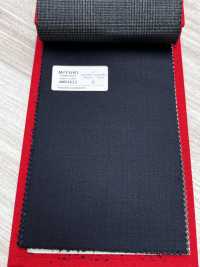 4MR4623 26AW Super100's × CASHIMERE xanh navy vải trơn không hoạ tiết[Vải] Miyuki Keori (Miyuki) Hình ảnh bổ sung