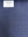 LP6603 Loro Piana Super150's xanh navy kẻ caro