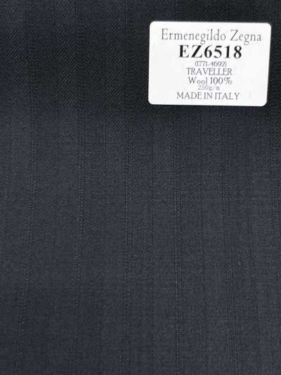 EZ6518 Ermenegildo Zegna TRAVELLER xanh đậm kẻ sọc