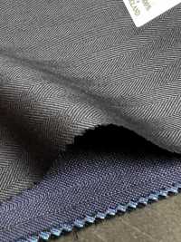 DM6151 DORMEUIL QUEEN Super100's xanh đen đậm kẻ sọc[Vải] Hosoi Shoji Co., Ltd. Hình ảnh bổ sung
