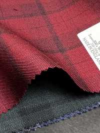 DM5137 DORMEUIL QUEEN Super100's kẻ caro đỏ[Vải] Hosoi Shoji Co., Ltd. Hình ảnh bổ sung
