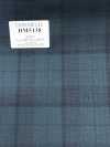 DM5138 DORMEUIL QUEEN Super100's kẻ caro xanh
