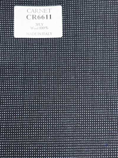 CR6611 CARNET 3PLY xanh navy kẻ caro
