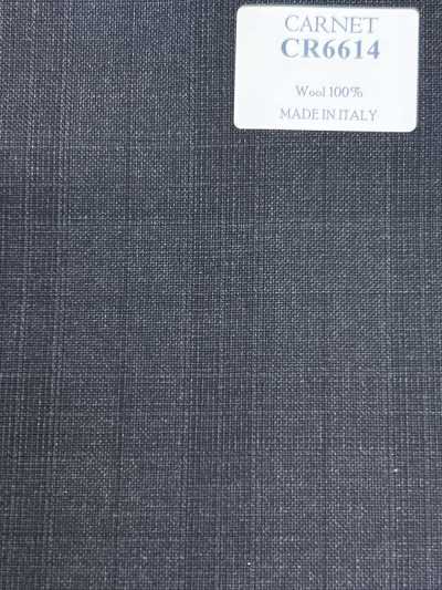 CR6614 CARNET 3PLY xám đậm kẻ caro
