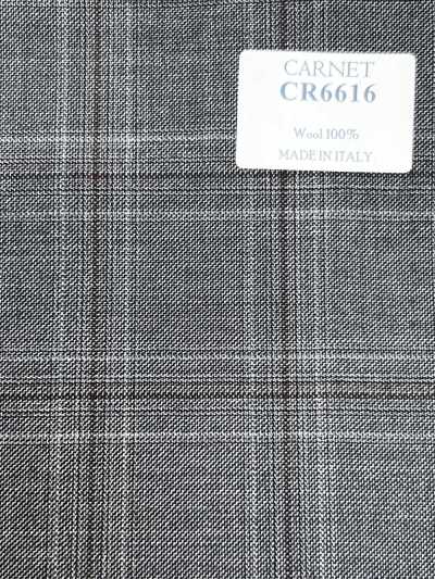 CR6616 CARNET xám × nâu kẻ caro