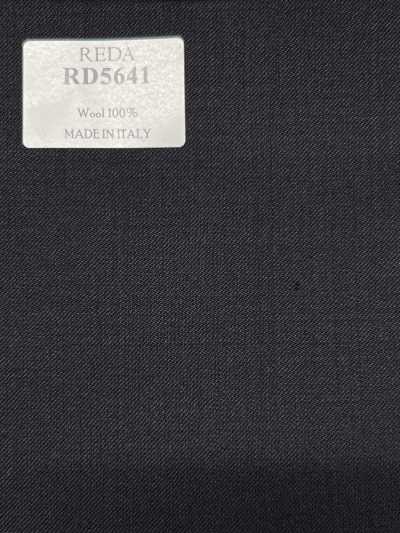 RD5641 REDA màu xanh navy đậm, vải trơn không hoạ tiết