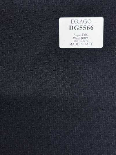 DG5566 DRAGO Super130's xanh đậm hoạ tiết răng cưa