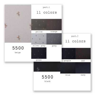 5500 Lót jacquard họa tiết sư tử sản xuất tại Nhật