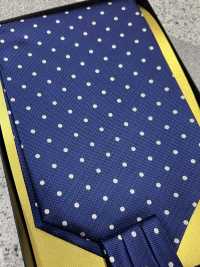 AS-602 Trong Nước Lụa Khăn Ascot Chấm Mô Hình Màu Xanh[Lễ Phục Kiện Trang Trọng] Yamamoto(EXCY) Ảnh phụ