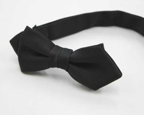 BFK-106 Nơ bướm đen, dùng vải lụa cao cấp