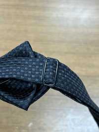 BFK-986 Jacquard Lụa Nội địa Kencho Thái Lan Mẫu Mũi đan Hạt Gạo Màu đen[Lễ Phục Kiện Trang Trọng] Yamamoto(EXCY) Ảnh phụ