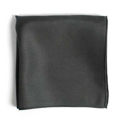 CF-1205 Khăn lụa twill 16 momme, sản xuất tại Nhật Bản, màu than chì