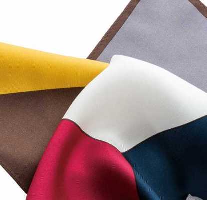 CF-200 Lụa twill 16 momme sản xuất tại Nhật Bản, khăn 6 màu, màu đậm