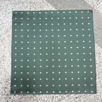 CF-601 100% Lụa Trong Nước Hoa Khăn Cài Túi Ngực áo Vest Chấm Xanh[Lễ Phục Kiện Trang Trọng] Yamamoto(EXCY) Ảnh phụ
