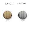 EX701 Nút kim loại dùng cho vest và áo jacket, hàng nội địa