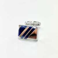 N-4 Khuy Măng Sét Nhật Bản Trung đoàn Sodalite Xanh Hải Quân[Lễ Phục Kiện Trang Trọng] Yamamoto(EXCY) Ảnh phụ