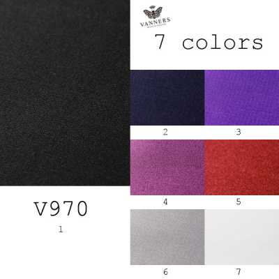 V970 Vải lót ve áo bằng lụa satin thật, sản xuất tại Anh