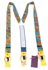 VAR-L3 BRETELLE & BRACES Hệ Thống Dây đai đeo Quần Chữ Y Liberty Print Chiara[Phụ kiện trang trọng] Bretelle & Niềng Răng Hình ảnh bổ sung