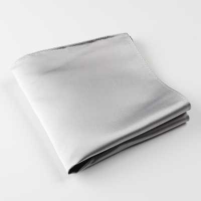 VCF-03 Màu Xám Vải Trơn Không Hoạ Tiết Trơn Khăn Cài Túi Ngực áo Vest Sử Dụng Vải VANNERS
