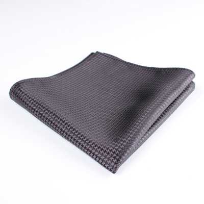 VCF-08 Khăn cài túi dùng vải VANNERS, họa tiết houndstooth, màu đen