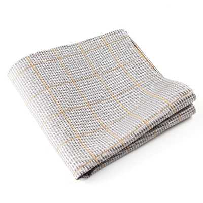 VCF-19 Khăn túi bằng vải VANNERS họa tiết kẻ ô Glen màu xám nhạt