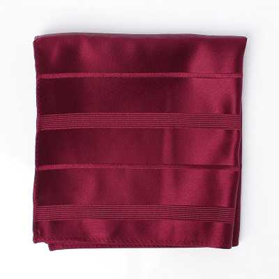 VCF-21 Rượu Vang Kẻ Sọc Khăn Cài Túi Ngực áo Vest Sử Dụng Vải VANNERS