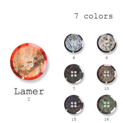 ラメール Nút polyester sản xuất trong nước dùng cho suit và jacket